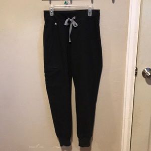 Figs XXS petite Zamora scrub pant Black